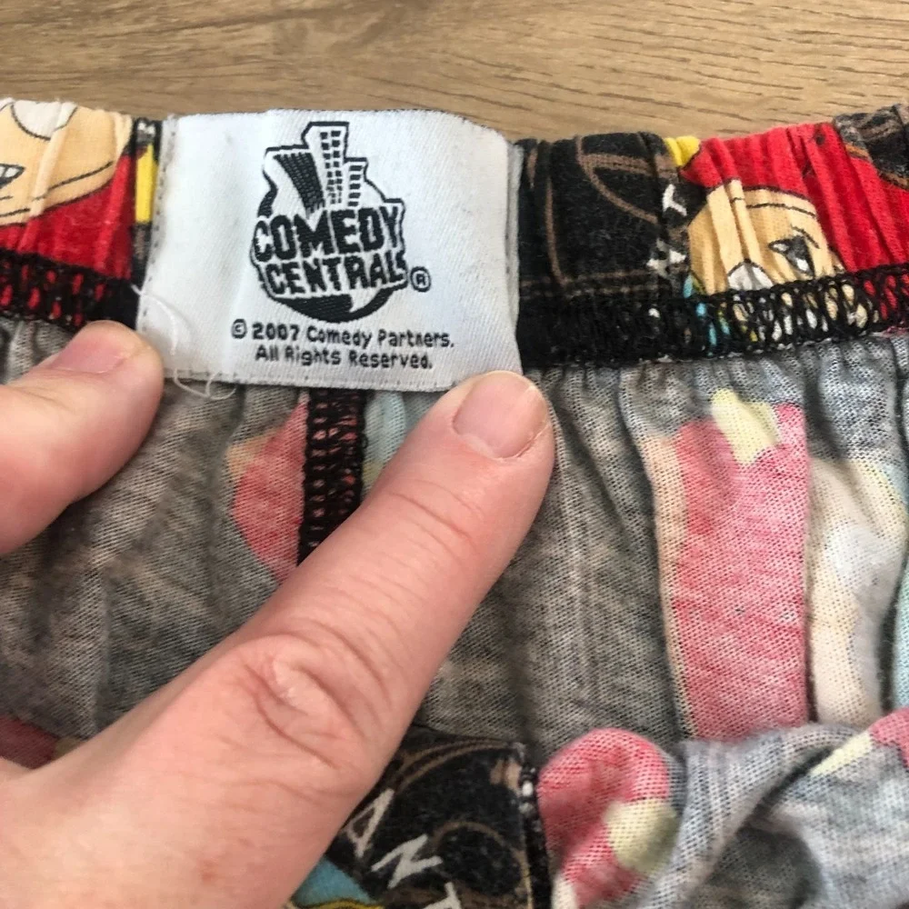 South Park Pajama Pants Large Cartman Comedy Central Lounge Sleepwear Y2K